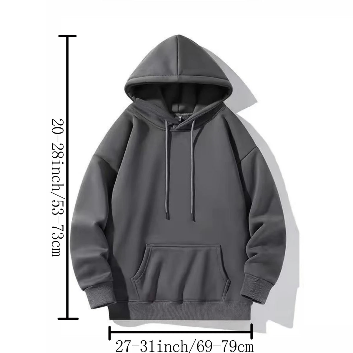 Heavyweight Hooded Sweatshirt For Men And Women Two Pack