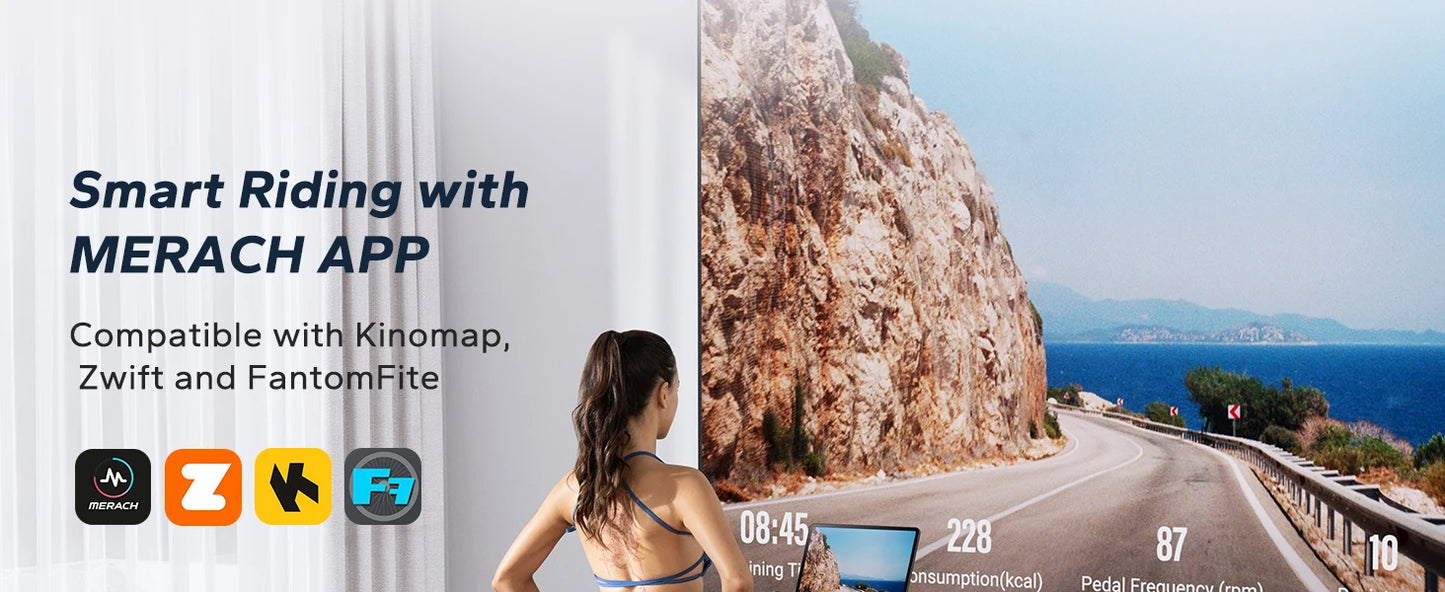 Magnetic Stationary Exercise Bike with App Connectivity for Home Cardio Training