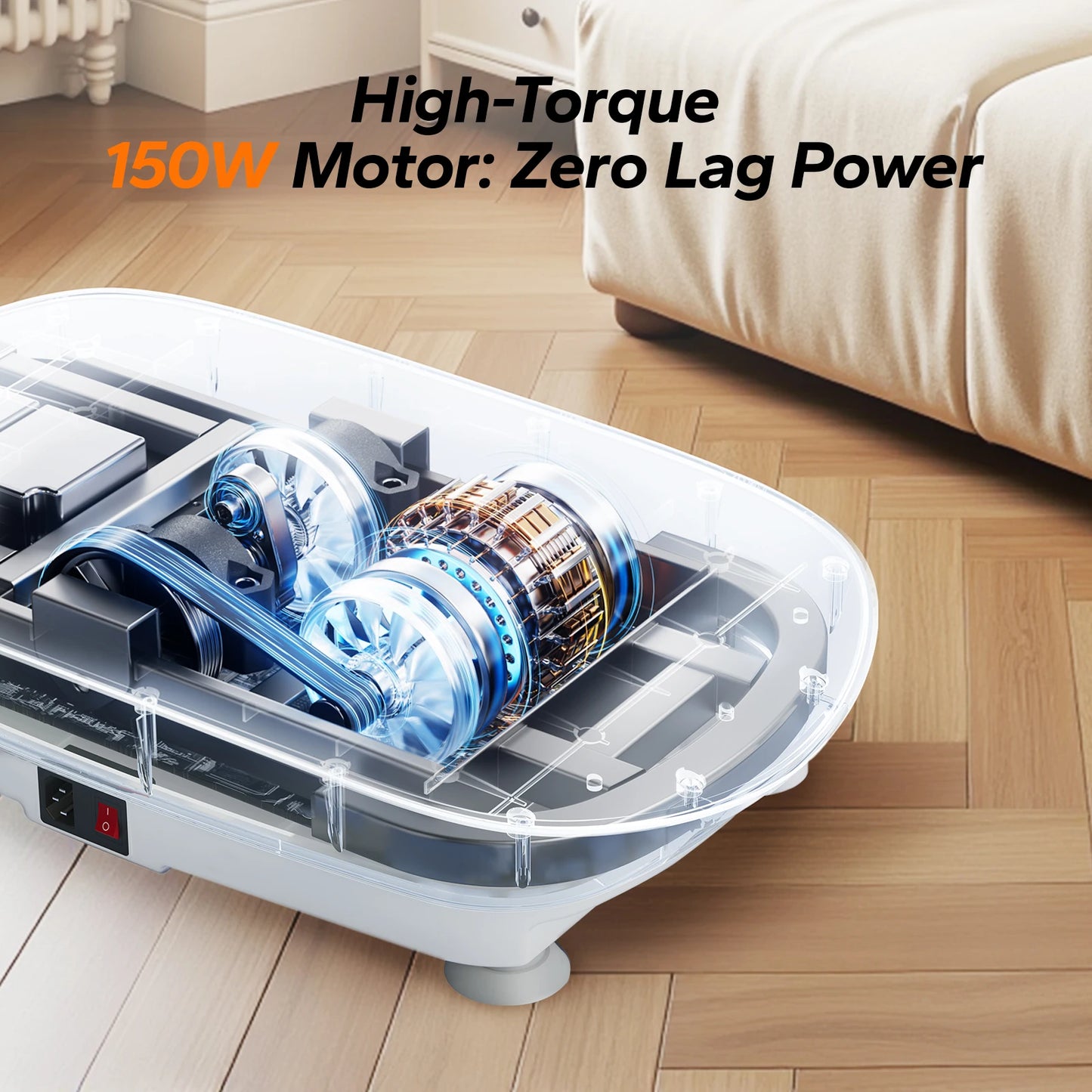 Whole Body Vibration Fitness Plate – Home Exercise & Recovery Machine