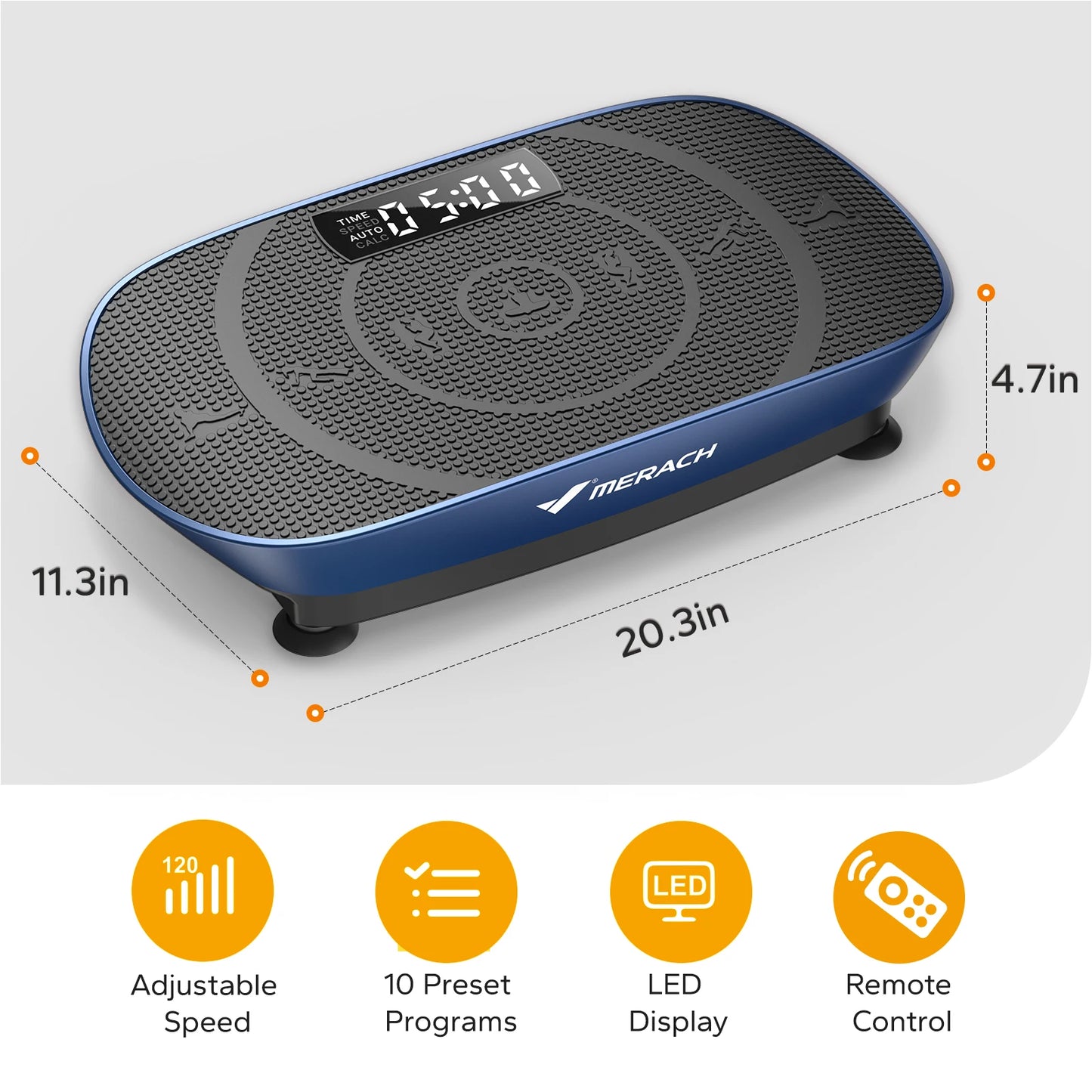 Whole Body Vibration Fitness Plate – Home Exercise & Recovery Machine
