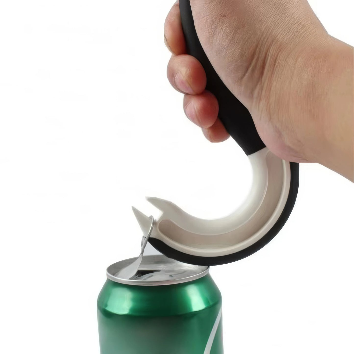 Easy Grip Hook Can Opener. Smooth & Effortless Opening Tool