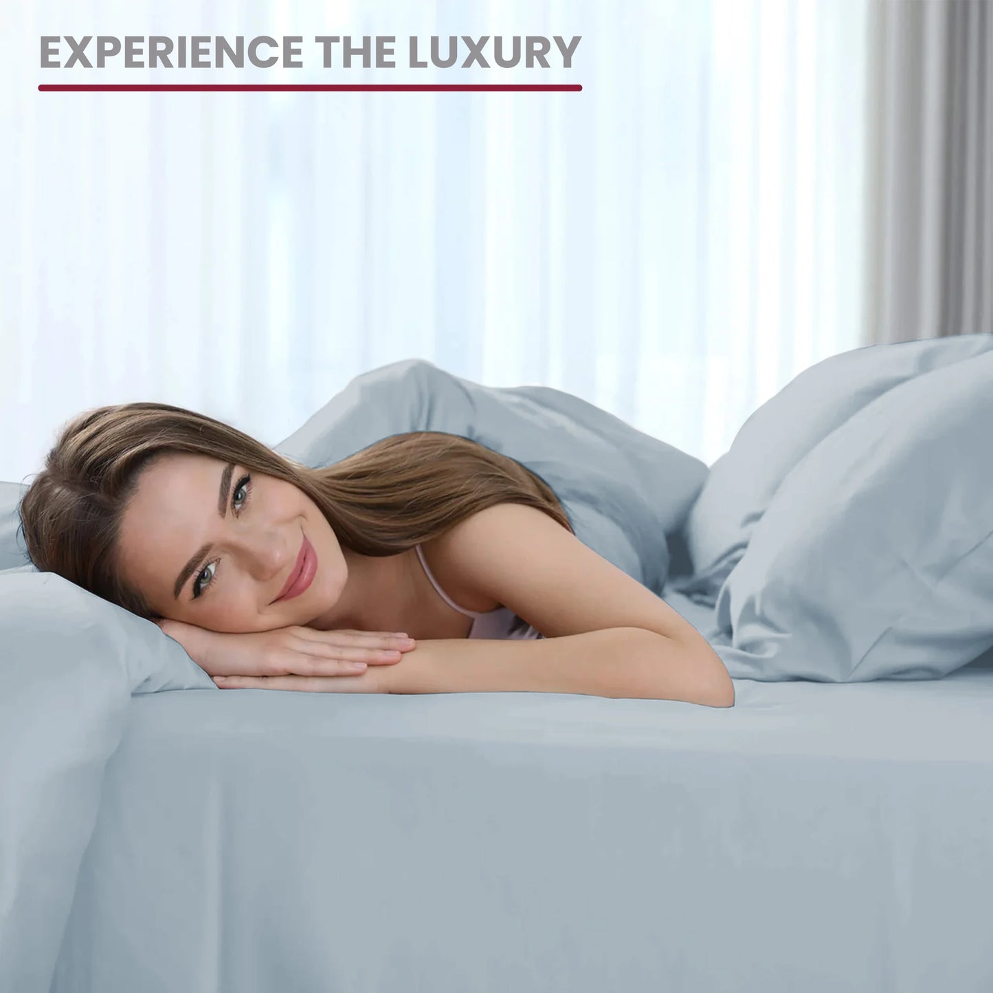 Luxury 6 Piece Microfiber Bed Sheet Set . Ultra Soft Deep Pocket Bedding Collection