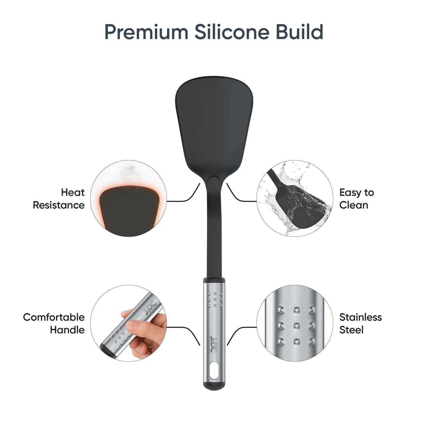 Premium Stainless Steel Kitchen Measuring Spoon & Utensil Set