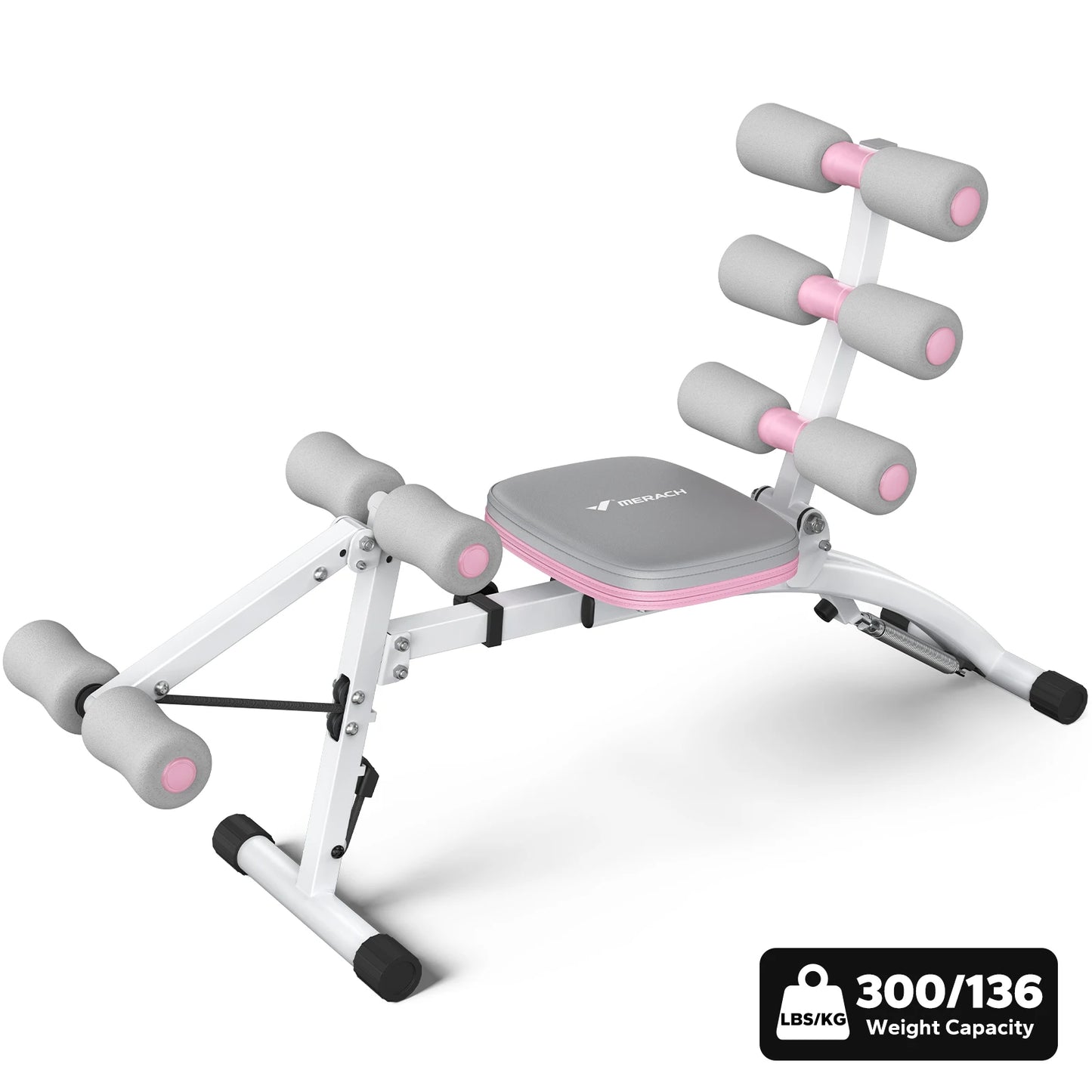 MERACH Multi-Functional Adjustable Ab Trainer Workout Bench