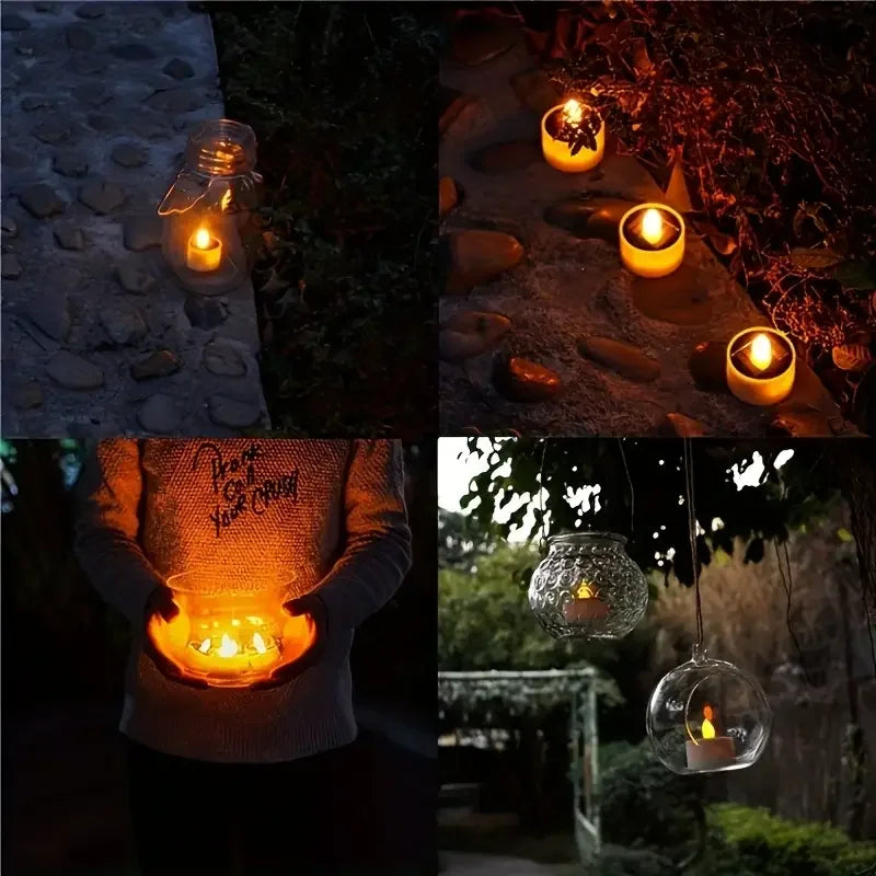 Create a warm, magical glow, without the flame.