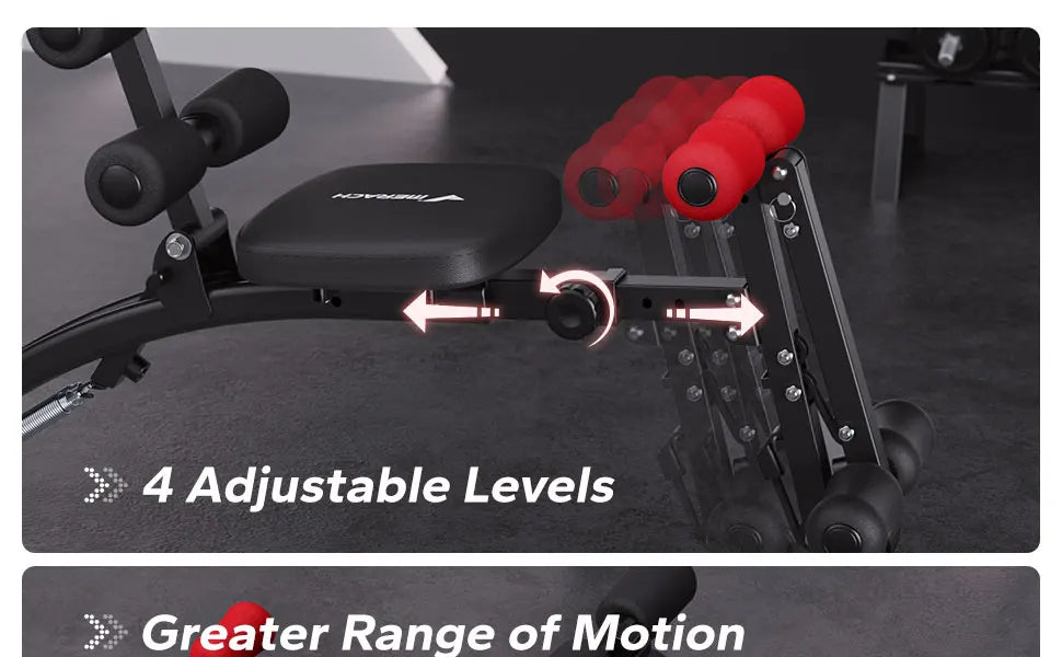 MERACH Multi-Functional Adjustable Ab Trainer Workout Bench