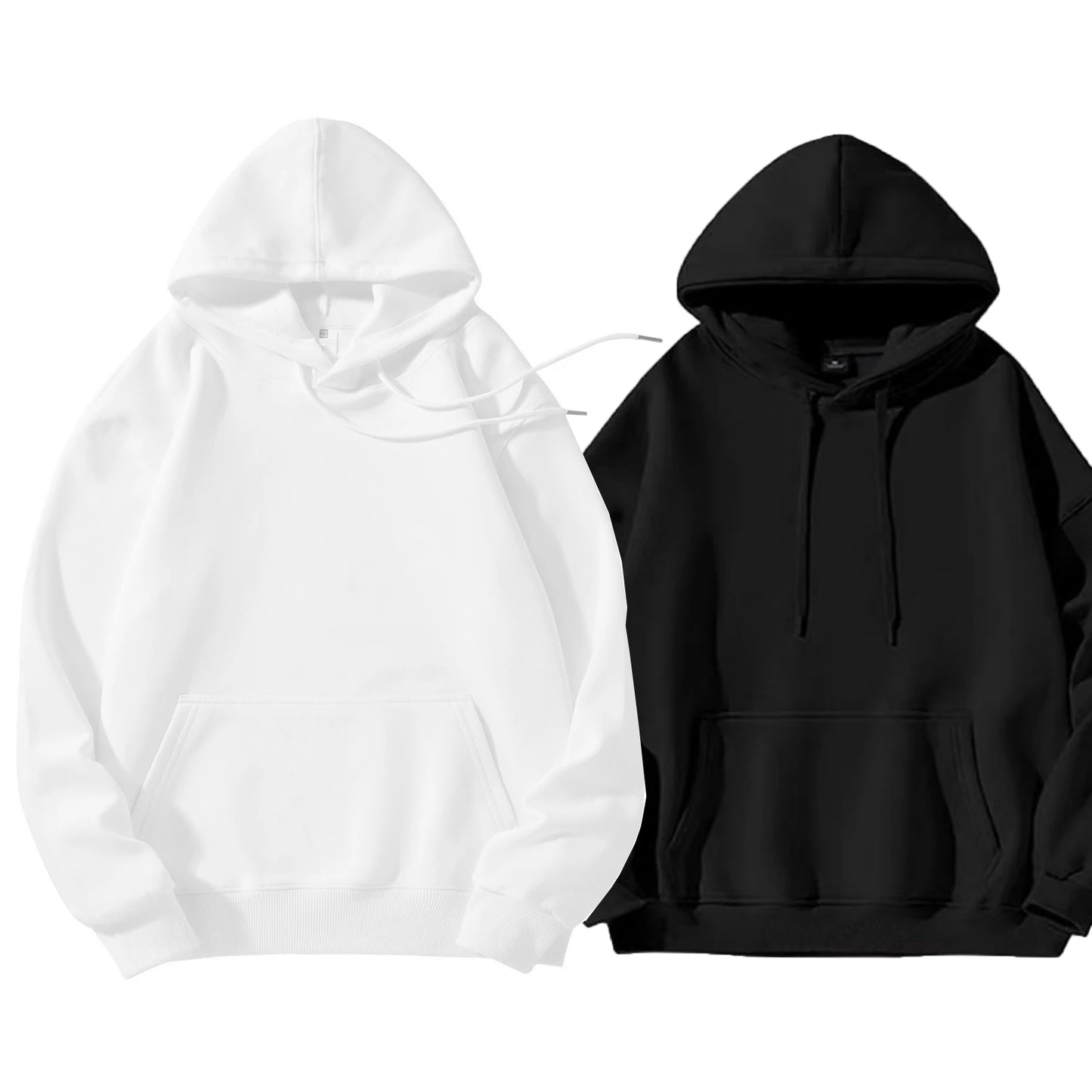 Heavyweight Hooded Sweatshirt For Men And Women Two Pack