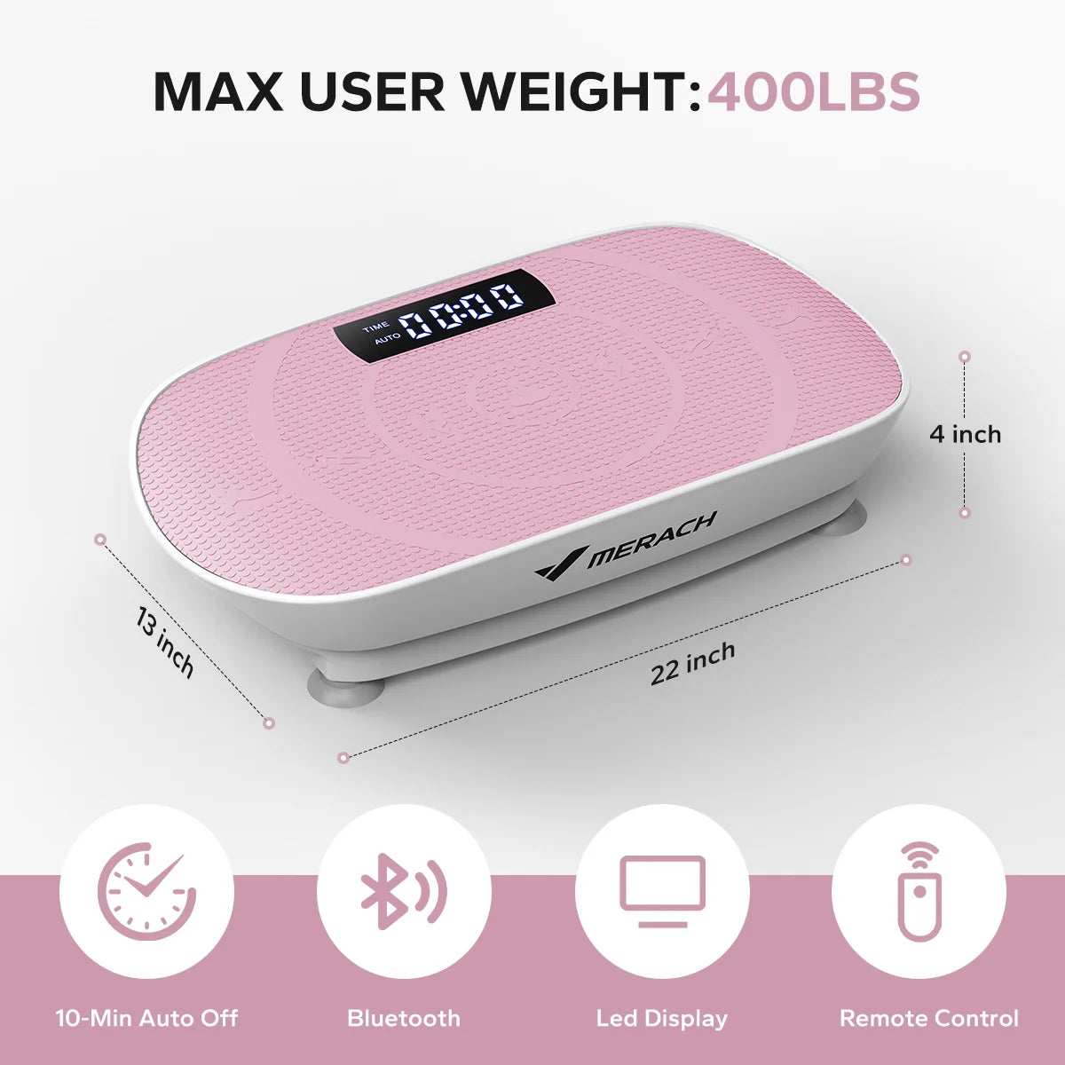 Whole Body Vibration Fitness Plate – Home Exercise & Recovery Machine
