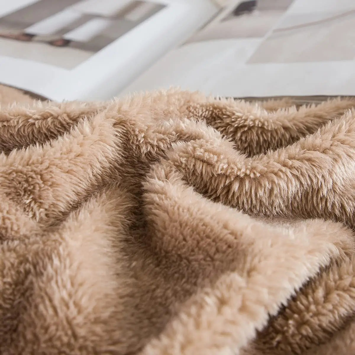 2 To 3 Piece Velvet Shaggy Duvet Cover Set Ultra Soft