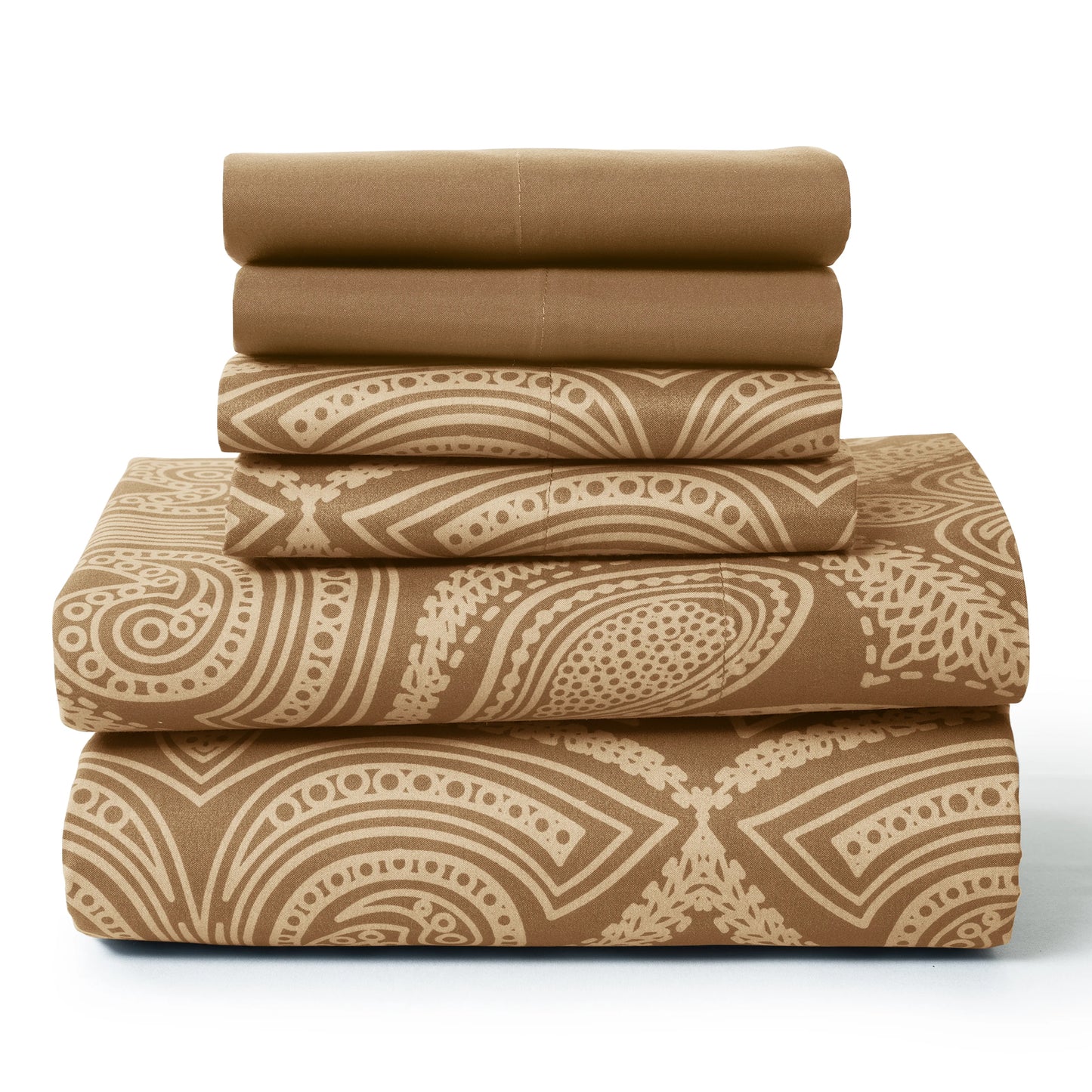 Luxury 4-Piece Bed Sheet Set .Soft Breathable Bedding Collection