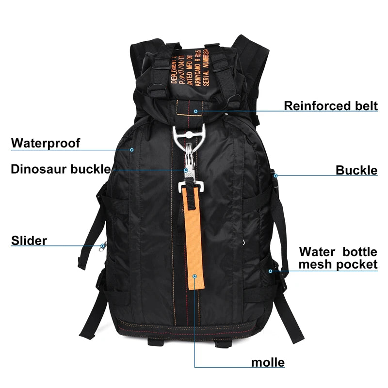 Waterproof Hiking Backpack . Lightweight Travel & Trekking Daypack