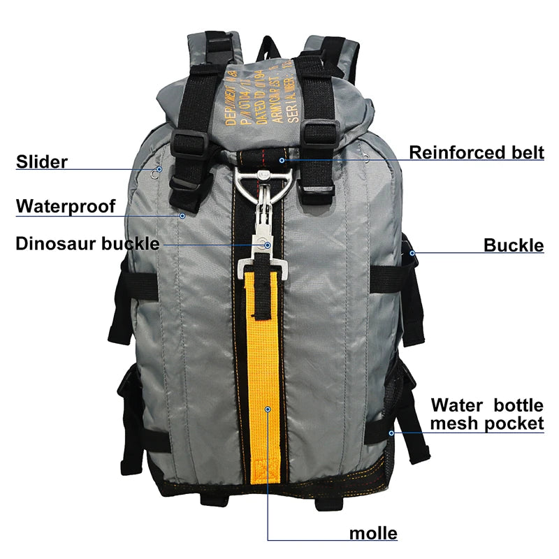 Waterproof Hiking Backpack . Lightweight Travel & Trekking Daypack