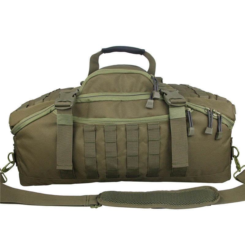 LQARMY 30L 45L 80L Outdoor Mountaineering Bag Molle Tactical Backpack Large Duffel Bag Hiking Camping Travel Bags