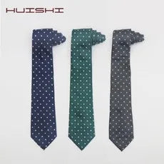 Men’s Luxury 8cm Vintage Silk Necktie Classic Designer Business, Wedding & Formal Dress Tie