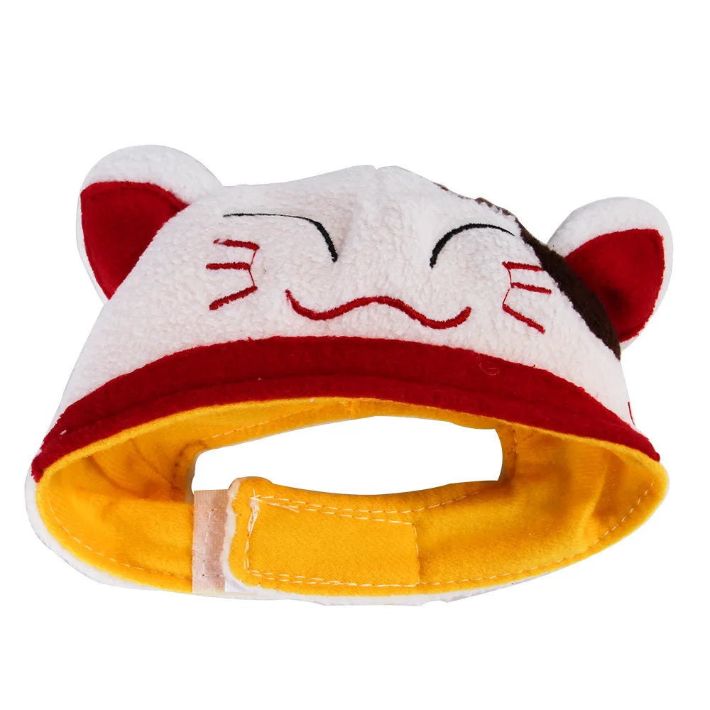 Funny Hat for Cat Sunflower Christmas Costume Pet Hat Halloween Cosplay Keep Warm Headwear Dogs Hats Puppy Accessories for Cats