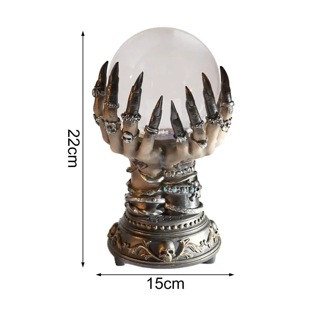 NEW Halloween Celestial Crystal Ball Personality Magic Hand Luminous Ball Magic Lamp Prop Ornament Halloween Decoration For Home