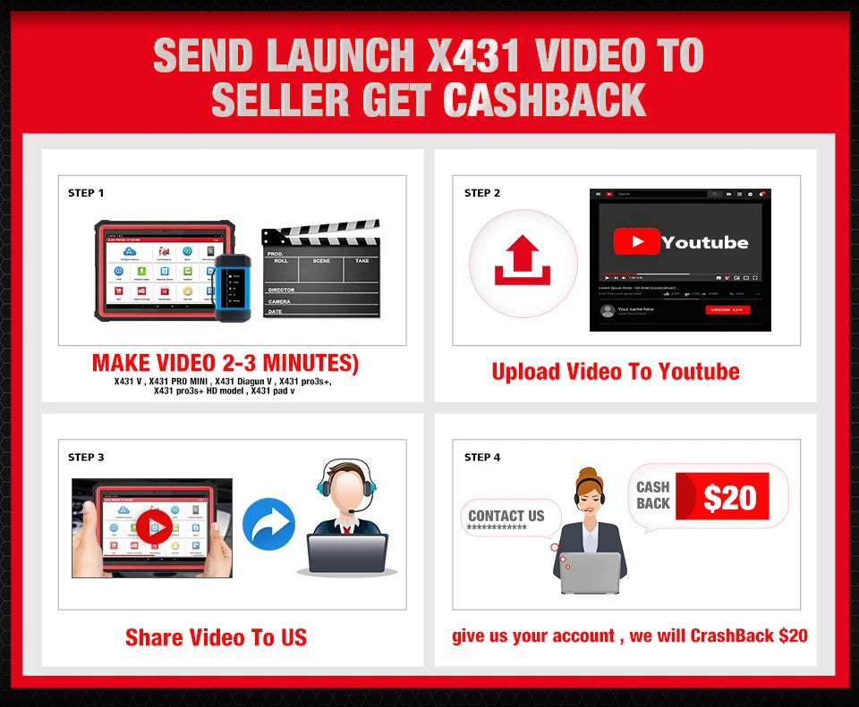 [2025 ALL-IN-ONE 12V Vehicles  & 24V truck tool ] LAUNCH X431 PRO3S+ SmartLink HDIII HD3 Heavy Duty Truck OBD Diagnostic Scanner