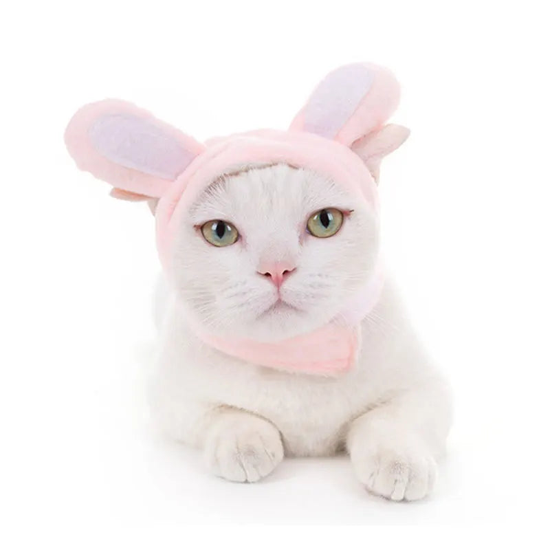 Funny Hat for Cat Sunflower Christmas Costume Pet Hat Halloween Cosplay Keep Warm Headwear Dogs Hats Puppy Accessories for Cats
