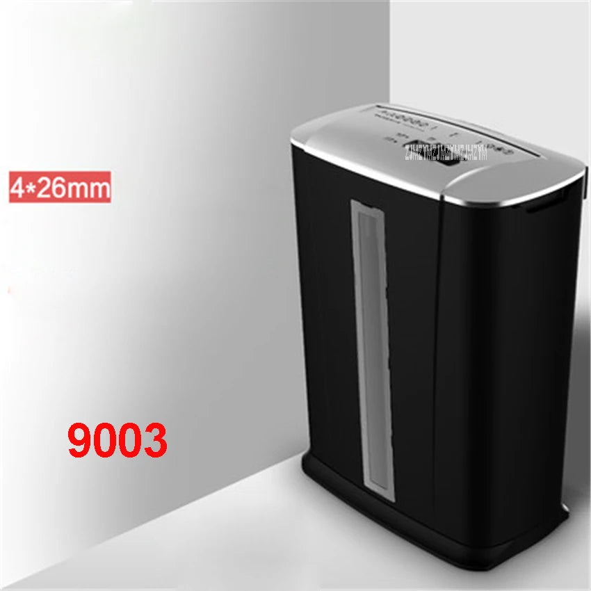 Heavy Duty Office Paper Shredder with Large Wastebasket