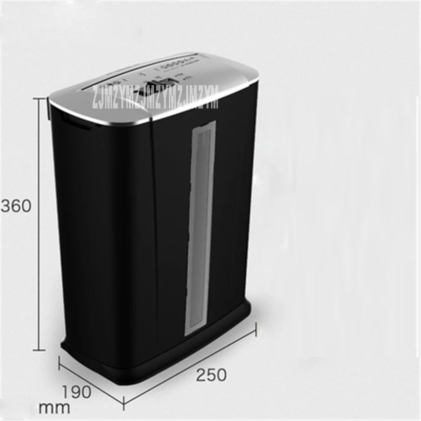 13L Electric Paper Shredder. Compact Home & Office Shredder