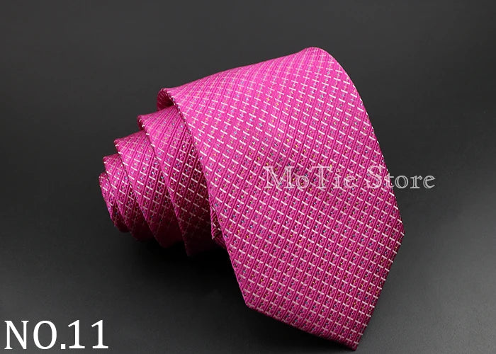 Men's 100% Silk Tie Classic Striped Plaid Necktie Jacquard Woven Ties Business Wedding Party Daily Suit Cravat Accessory Gift