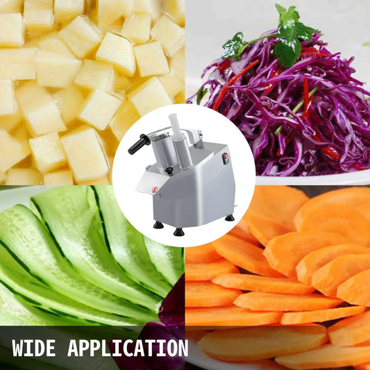 SucceBuy Electric Vegetable Cutter Slicer Chopper Shredder
