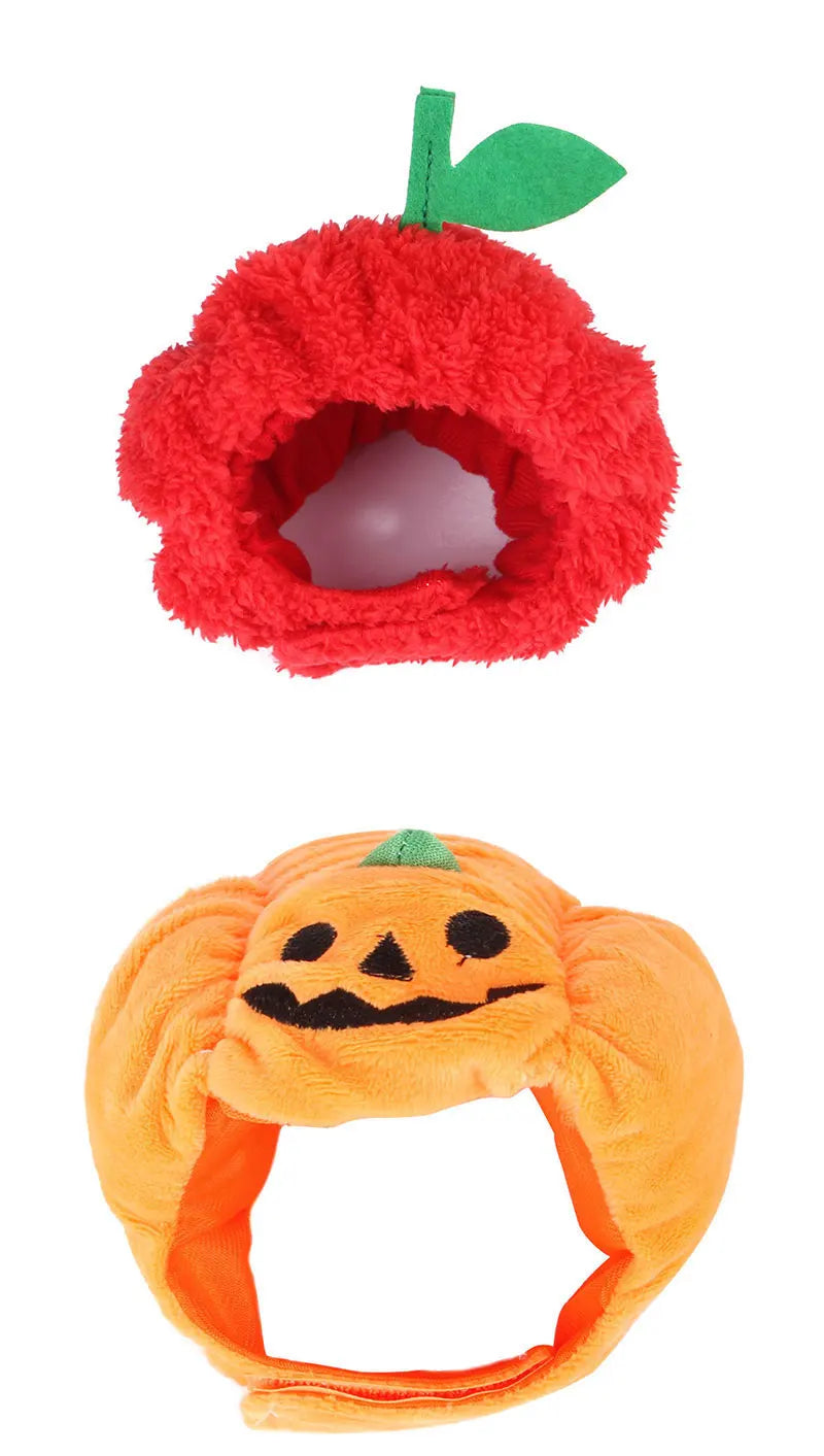 Funny Hat for Cat Sunflower Christmas Costume Pet Hat Halloween Cosplay Keep Warm Headwear Dogs Hats Puppy Accessories for Cats