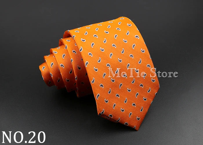 Men's 100% Silk Tie Classic Striped Plaid Necktie Jacquard Woven Ties Business Wedding Party Daily Suit Cravat Accessory Gift