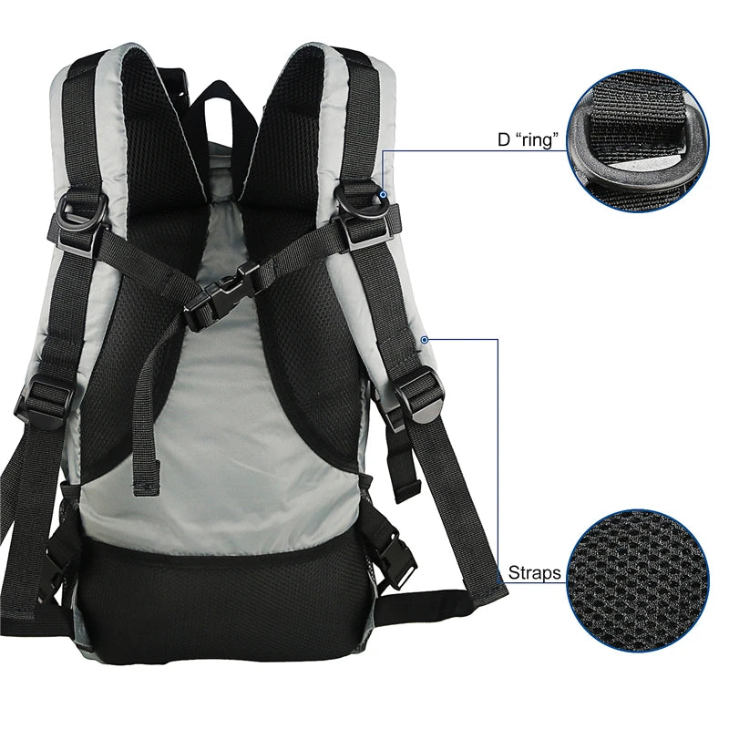 Waterproof Hiking Backpack . Lightweight Travel & Trekking Daypack