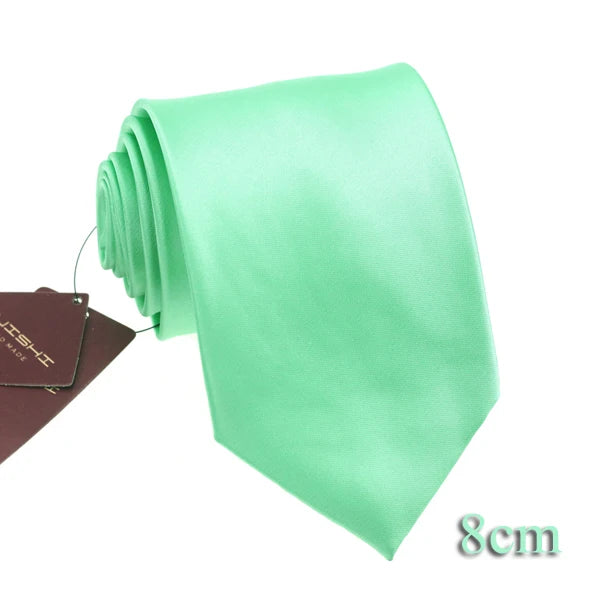 HUISHI Men’s Solid Dark Blue Waterproof Jacquard Necktie | 6cm Slim Business & Wedding Tie