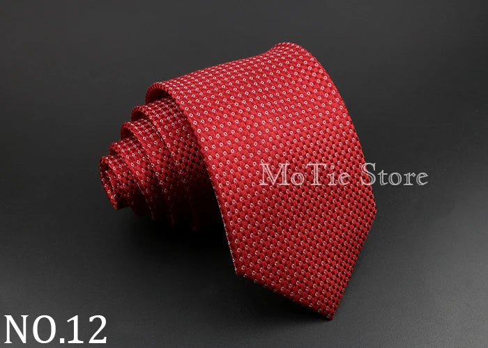 Men's 100% Silk Tie Classic Striped Plaid Necktie Jacquard Woven Ties Business Wedding Party Daily Suit Cravat Accessory Gift