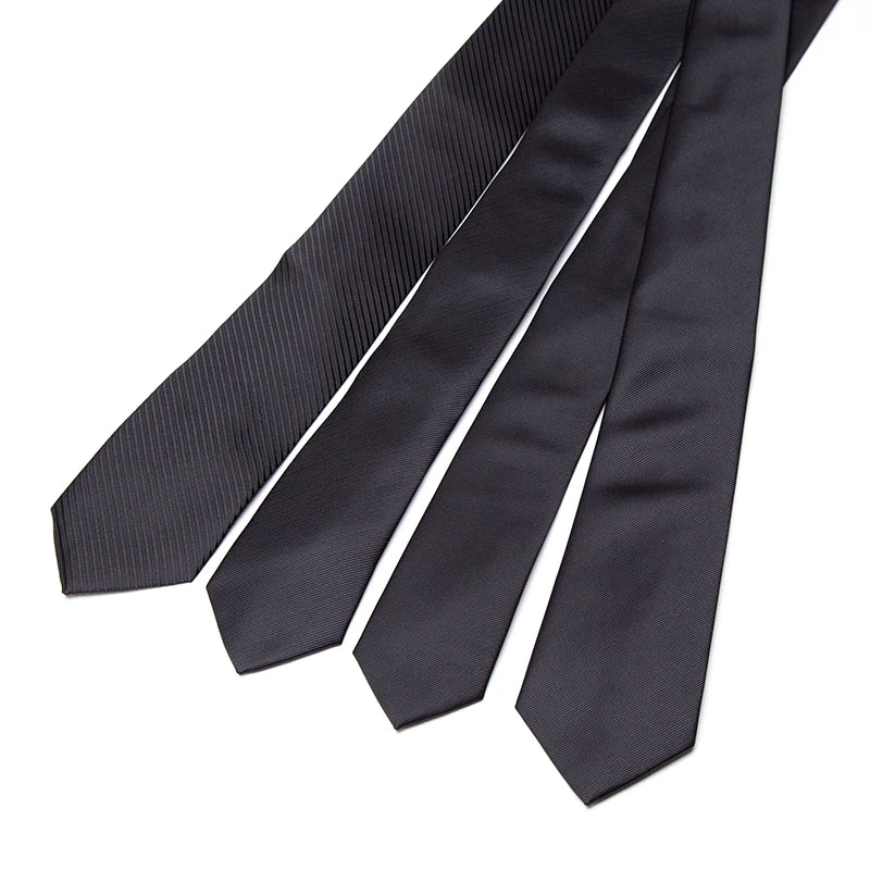 Classic Men’s Solid Color Necktie for Business, Weddings & Formal Events