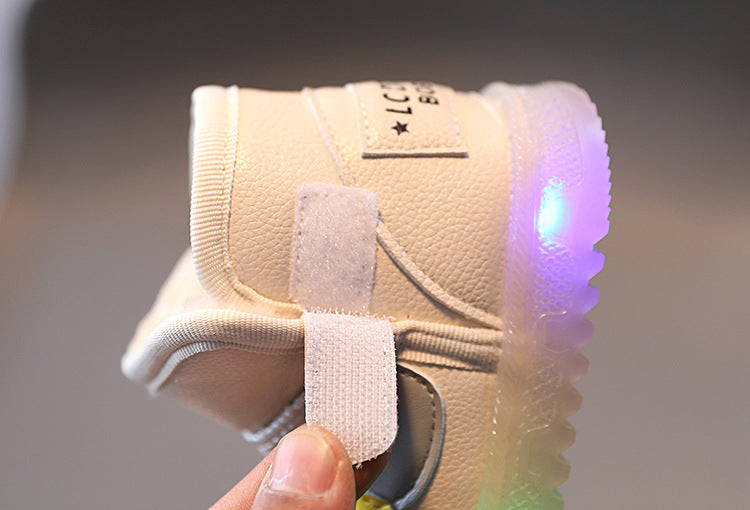 Children's Cartoons Snow Boots Girls Warm Boots Baby Cotton Sport Shoes Sequins Genuine Leather Princess Fashion Boots 1-6Y
