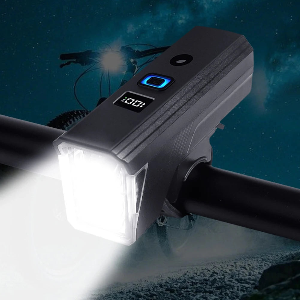 Bicycle Front Light Waterproof Headlight With Auto Sensor