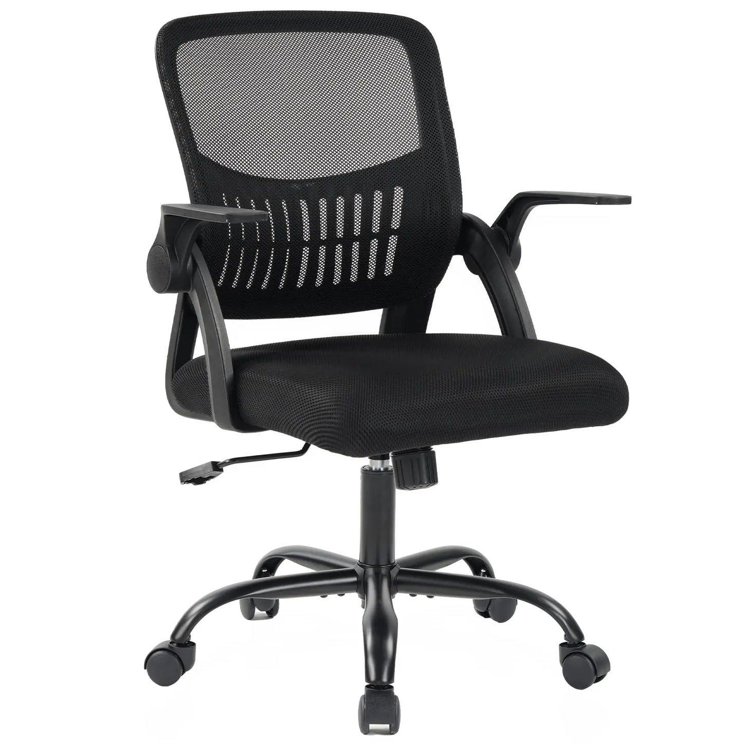 JHK Ergonomic Mid Back Mesh Office Chair with Lumbar Support, Adjustable Height & Rolling Computer Desk Chair