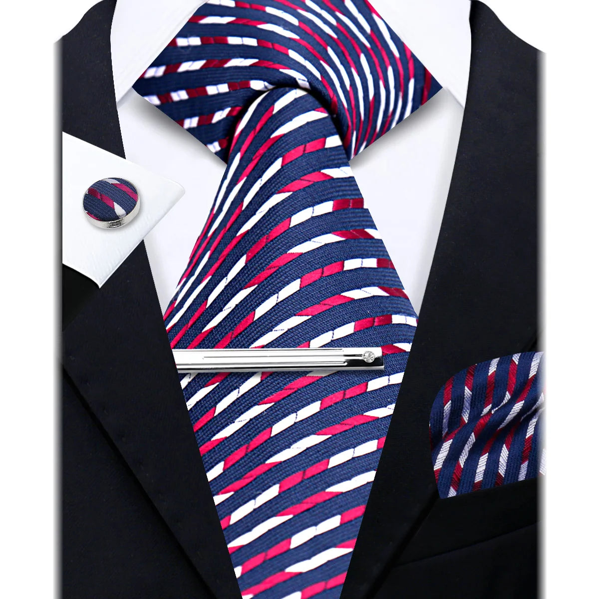 Men’s Luxury Paisley Silk Necktie.Elegant BusinessWedding & Formal Dress Tie for Men