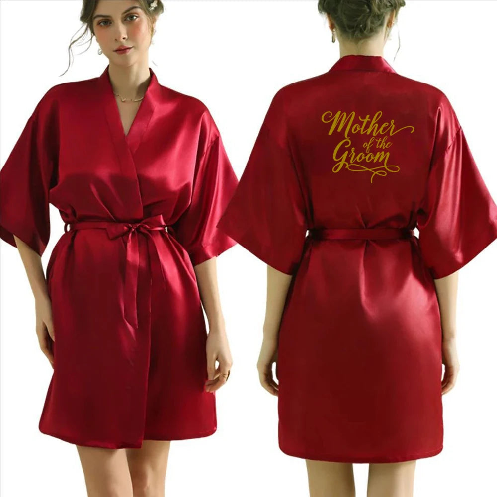 Elegant Satin Bridal Robe for Weddings & Everyday Luxury