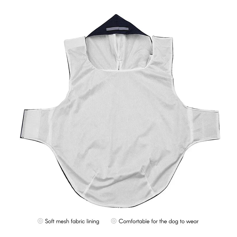Hooded Waterproof Dog Raincoat Jacket
