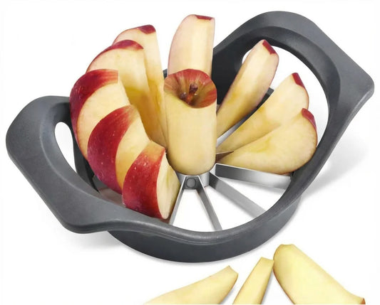 Quick Slice Apple Slicer & Corer .8-Blade Easy Fruit Cutter