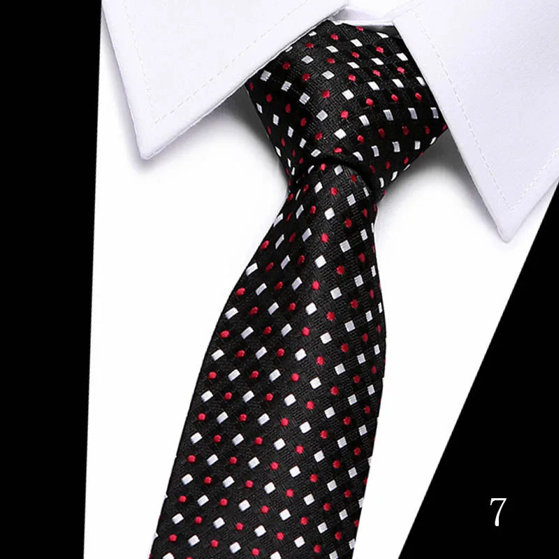 Men’s Colorful Classic Necktie . Fashion Business Wedding Tie Collection