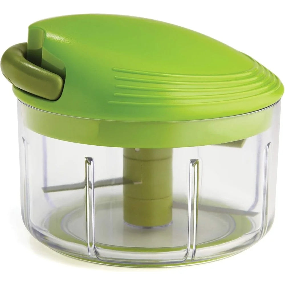 Manual Food Processor Pull Chop Chopper 2 Cup Capacity