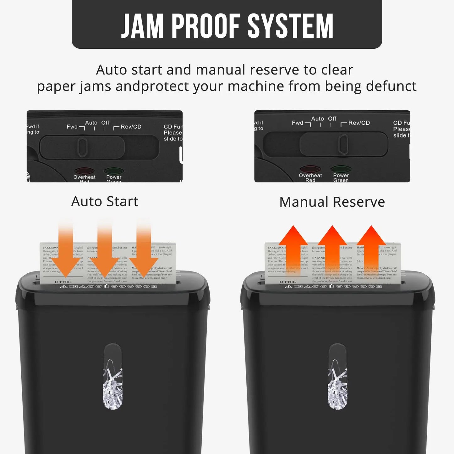 10-Sheet Cross-Cut Paper Shredder with Large Wastebasket