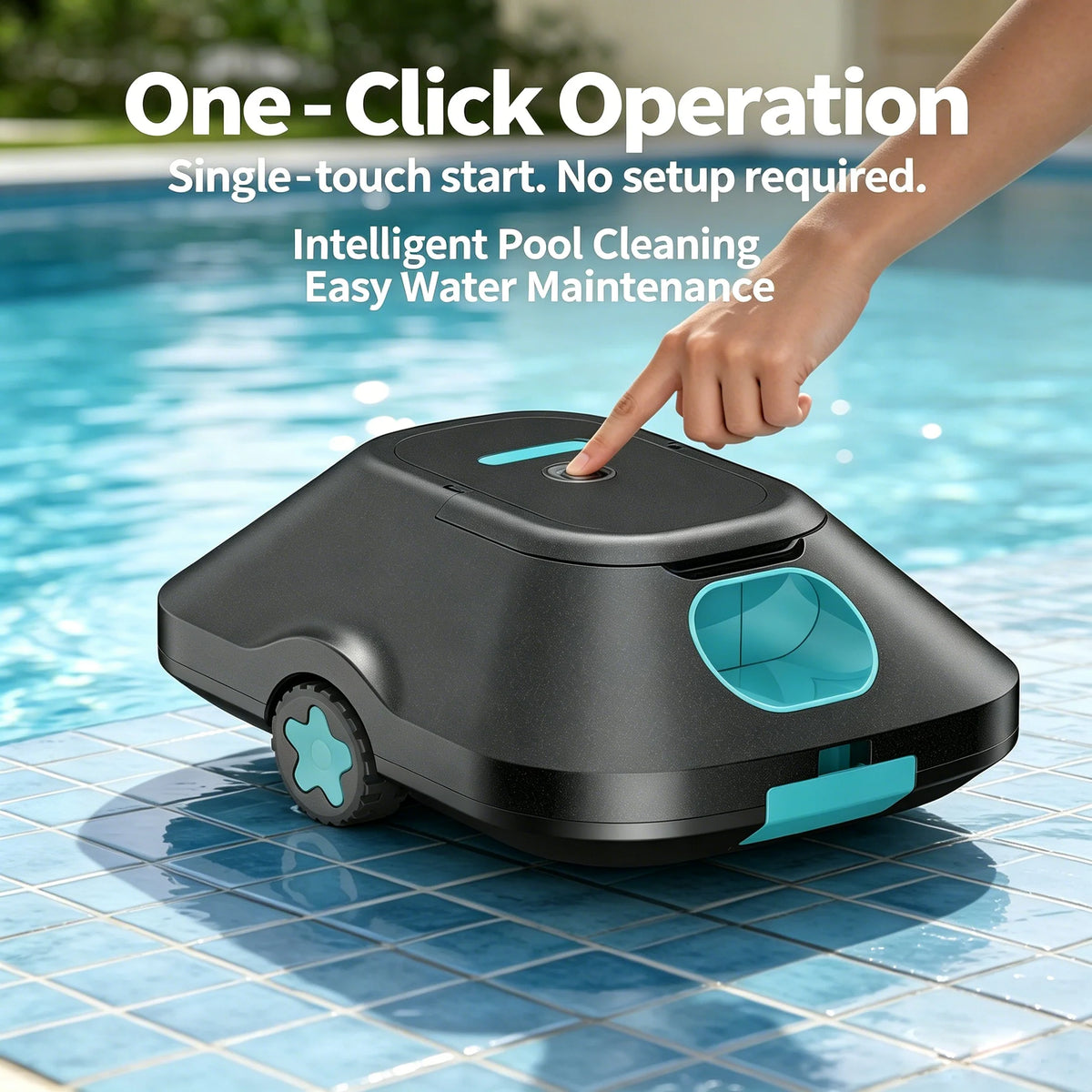 C2 Cordless Robotic Pool Cleaner | Automatic Pool Vacuum