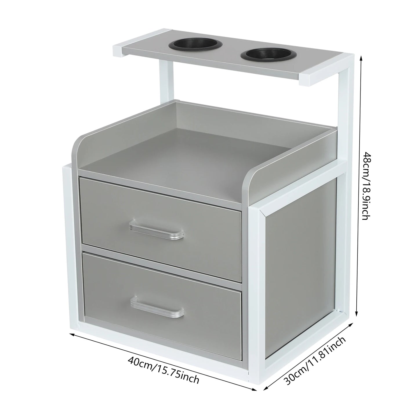 Multifunctional Salon Trolleys Wall-mounted Barber Shop Cabinet Hair Salon Special Perm Dyeing Tool Storage Rack Furniture