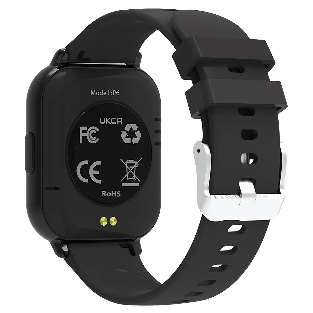 Bluetooth Smart Fitness Watch with Call, Message & Health Tracking