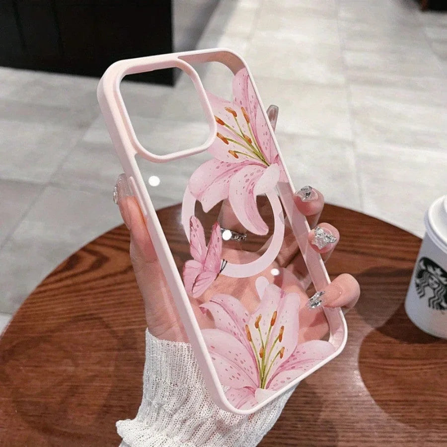 Clear Bow Ribbon Phone Case. Cute Protective Design