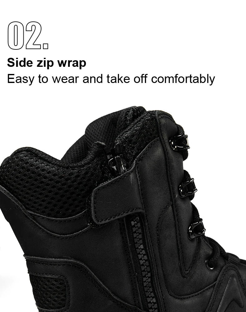 Mens Hiking Boots Combat Walking Casual Tactical Boots
