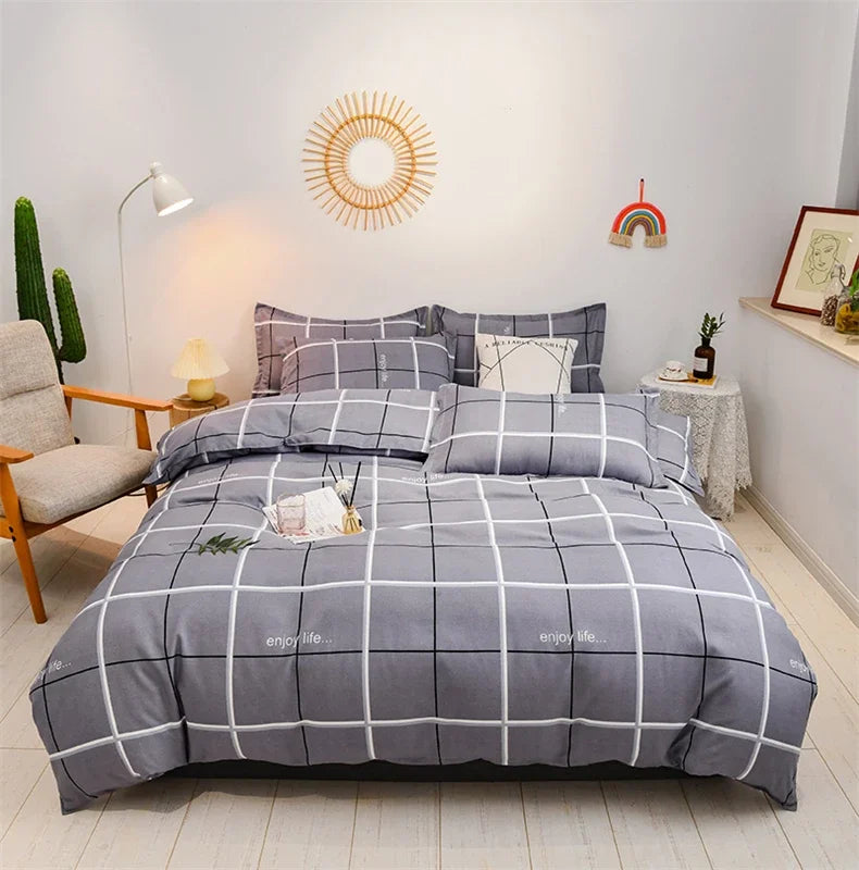 Printed Comforter & Duvet Bedding Set