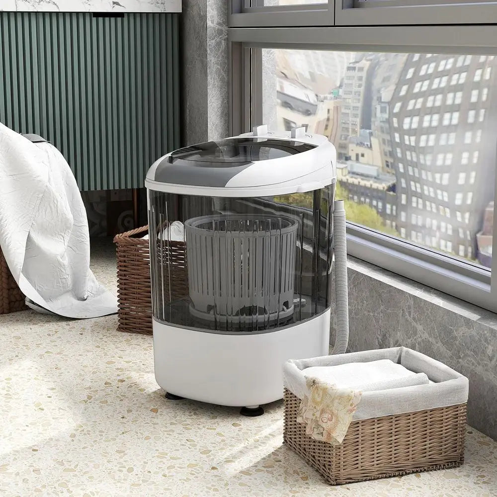 15L Rechargeable Cordless Mini Washing Machine.  Portable Compact Washer