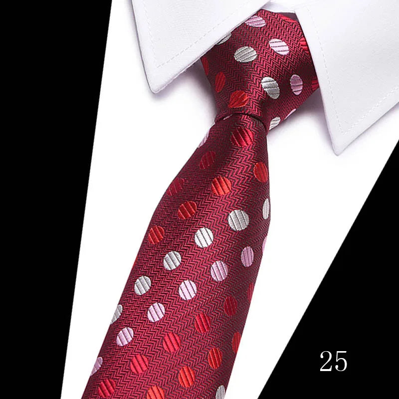 Luxury Men’s Fashion Necktie.Business, Wedding & Formal Tie
